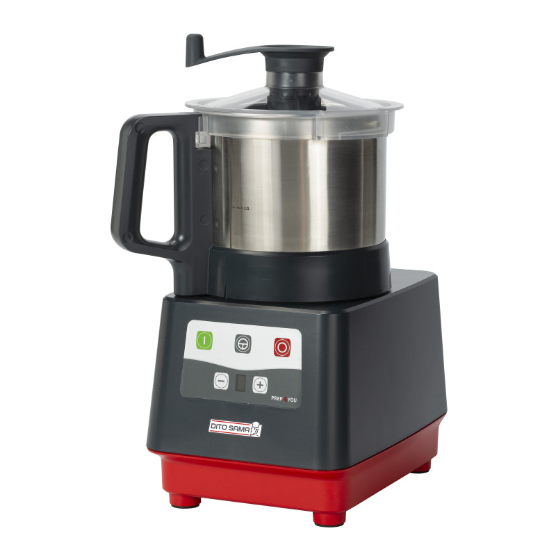 Cutter Mixer 3,6 L. Cuve Inox Couvercle Etanche Vv 500-3600 Tr/Mn - DKS36VS - 9FRJ602204 - Dito Sama