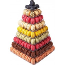 PYRAMIDE À MACARONS CARRÉE...