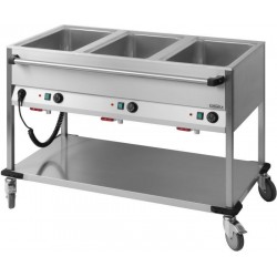 Chariot bain-marie à eau 3...