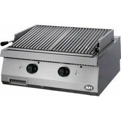 Grill sur pierre de lave à...