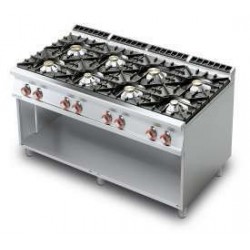 Plan de cuisson gaz 8 feux...