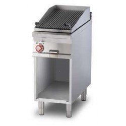 Grill inox sur pierres de...